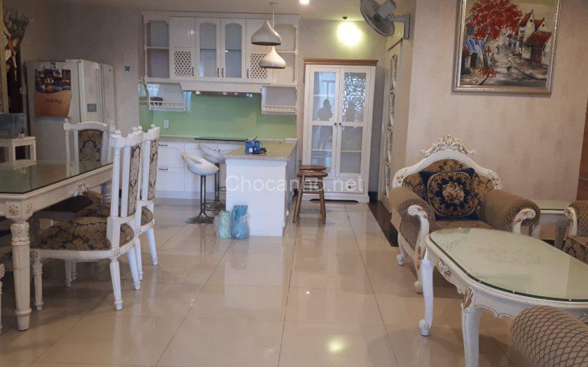 Cho thuê căn hộ samland Giai Việt dt 115m2 có 3 phòng ngủ nội thất đầy đủ giá 12 triệu