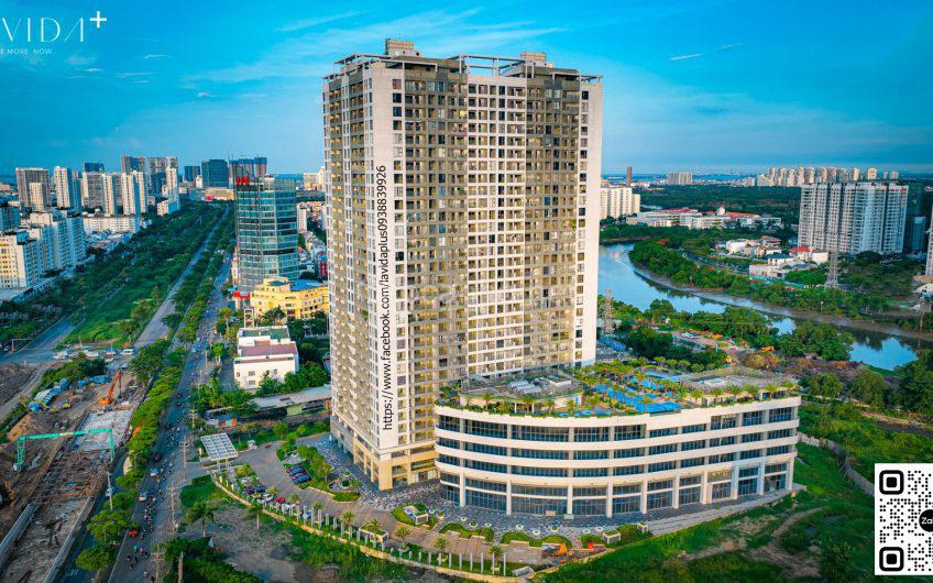 Lavida+, chuyển nhượng 2PN2WC 3,92 tỷ 75m2 thô, view hồ bơi, sông, lh 0938839926